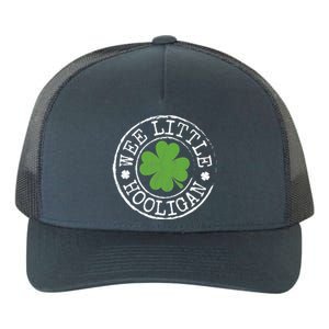 Wee Little Hooligan Funny Clovers Teen St Patrick's Day Yupoong Adult 5-Panel Trucker Hat