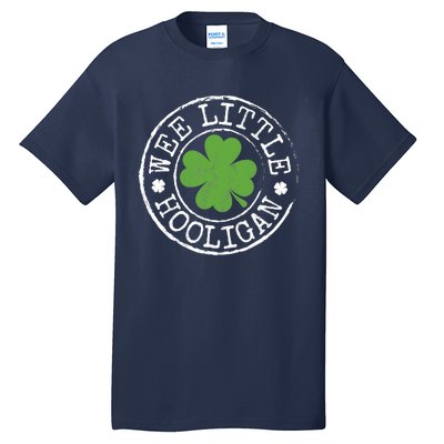 Wee Little Hooligan Funny Clovers Teen St Patrick's Day Tall T-Shirt