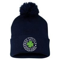 Wee Little Hooligan Funny Clovers Teen St Patrick's Day Pom Pom 12in Knit Beanie