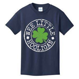 Wee Little Hooligan Funny Clovers Teen St Patrick's Day Kids T-Shirt