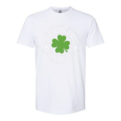 Wee Little Hooligan Funny Clovers Teen St Patrick's Day Softstyle CVC T-Shirt