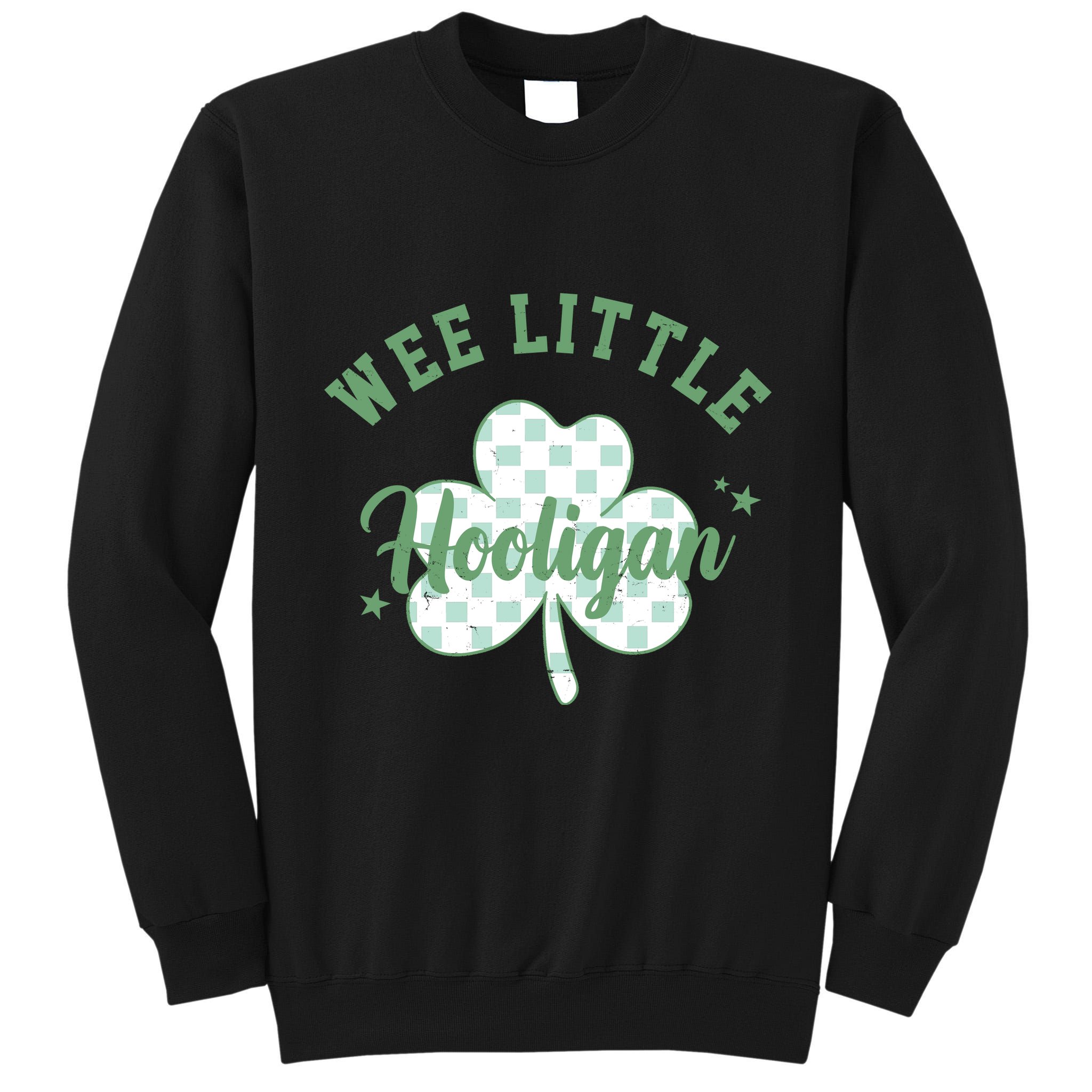 Wee Little Hooligan St Patricks Day Vintage Tall Sweatshirt