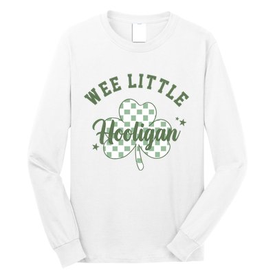 Wee Little Hooligan St Patricks Day Vintage Long Sleeve Shirt