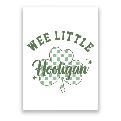 Wee Little Hooligan St Patricks Day Vintage Poster