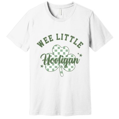 Wee Little Hooligan St Patricks Day Vintage Premium T-Shirt
