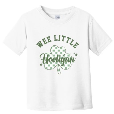 Wee Little Hooligan St Patricks Day Vintage Toddler T-Shirt