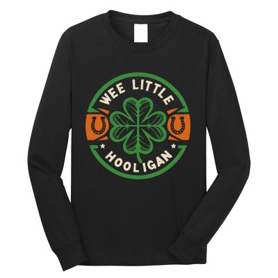 Wee Little Hooligans St Patricks Long Sleeve Shirt