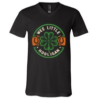 Wee Little Hooligans St Patricks V-Neck T-Shirt