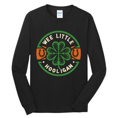 Wee Little Hooligans St Patricks Tall Long Sleeve T-Shirt