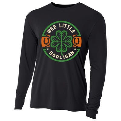 Wee Little Hooligans St Patricks Cooling Performance Long Sleeve Crew