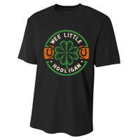 Wee Little Hooligans St Patricks Performance Sprint T-Shirt