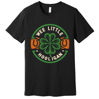 Wee Little Hooligans St Patricks Premium T-Shirt