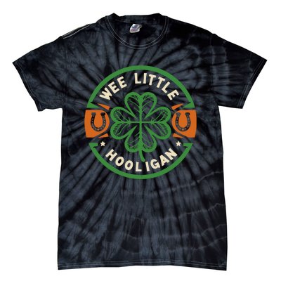 Wee Little Hooligans St Patricks Tie-Dye T-Shirt