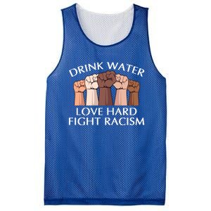 Water Love Hard Fight Racism Peace And Love No Hate Gift Mesh Reversible Basketball Jersey Tank