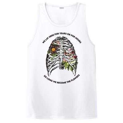 We Lay Here For Years Or For Hours So Long We Become The Flowers PosiCharge Competitor Tank