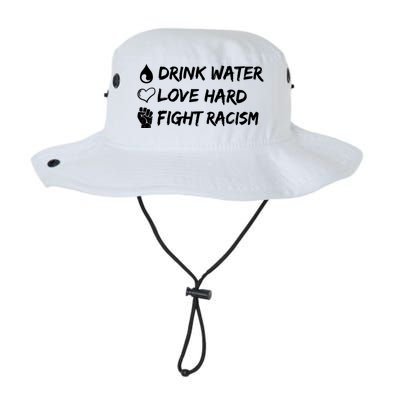 Water Love Hard Fight Racism Cute Gift Cute Gift Legacy Cool Fit Booney Bucket Hat