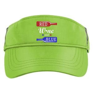 Wine Lover Independence Day Adult Drive Performance Visor