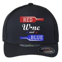 Wine Lover Independence Day Flexfit Unipanel Trucker Cap