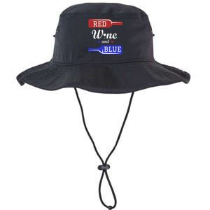 Wine Lover Independence Day Legacy Cool Fit Booney Bucket Hat