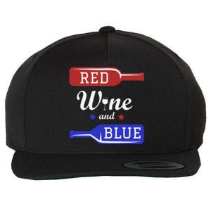 Wine Lover Independence Day Wool Snapback Cap