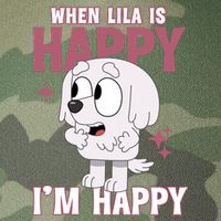 When Lila Is Happy Im Happy Funny Dog Legacy Tie Dye Trucker Hat