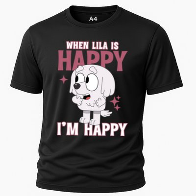 When Lila Is Happy Im Happy Funny Dog Performance Shirt