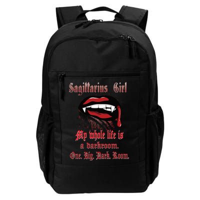 Whole Life Is A Darkroom Gothic Horoscope Sagittarius Gift Backpack