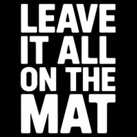 Wrestling Leave It All On The Mat Meaningful Gift Impact Tech Backpack