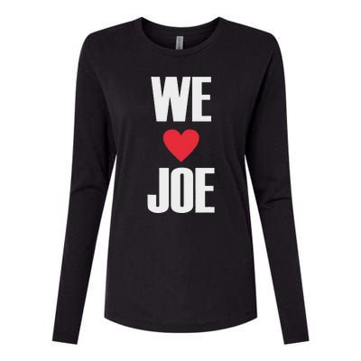 We Love Joe Biden 46th President United States Democrat Dnc Womens Cotton Relaxed Long Sleeve T-Shirt