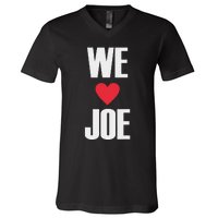 We Love Joe Biden 46th President United States Democrat Dnc V-Neck T-Shirt