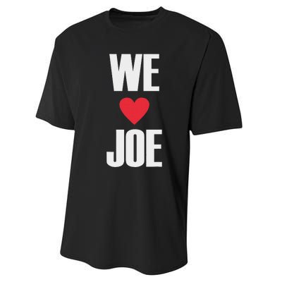 We Love Joe Biden 46th President United States Democrat Dnc Performance Sprint T-Shirt