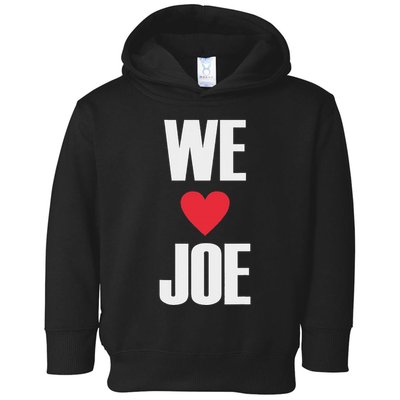 We Love Joe Biden 46th President United States Democrat Dnc Toddler Hoodie