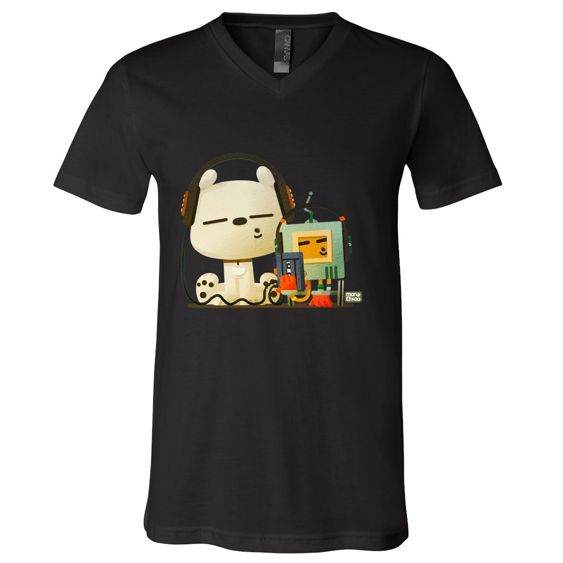 We Love Jazz V-Neck T-Shirt