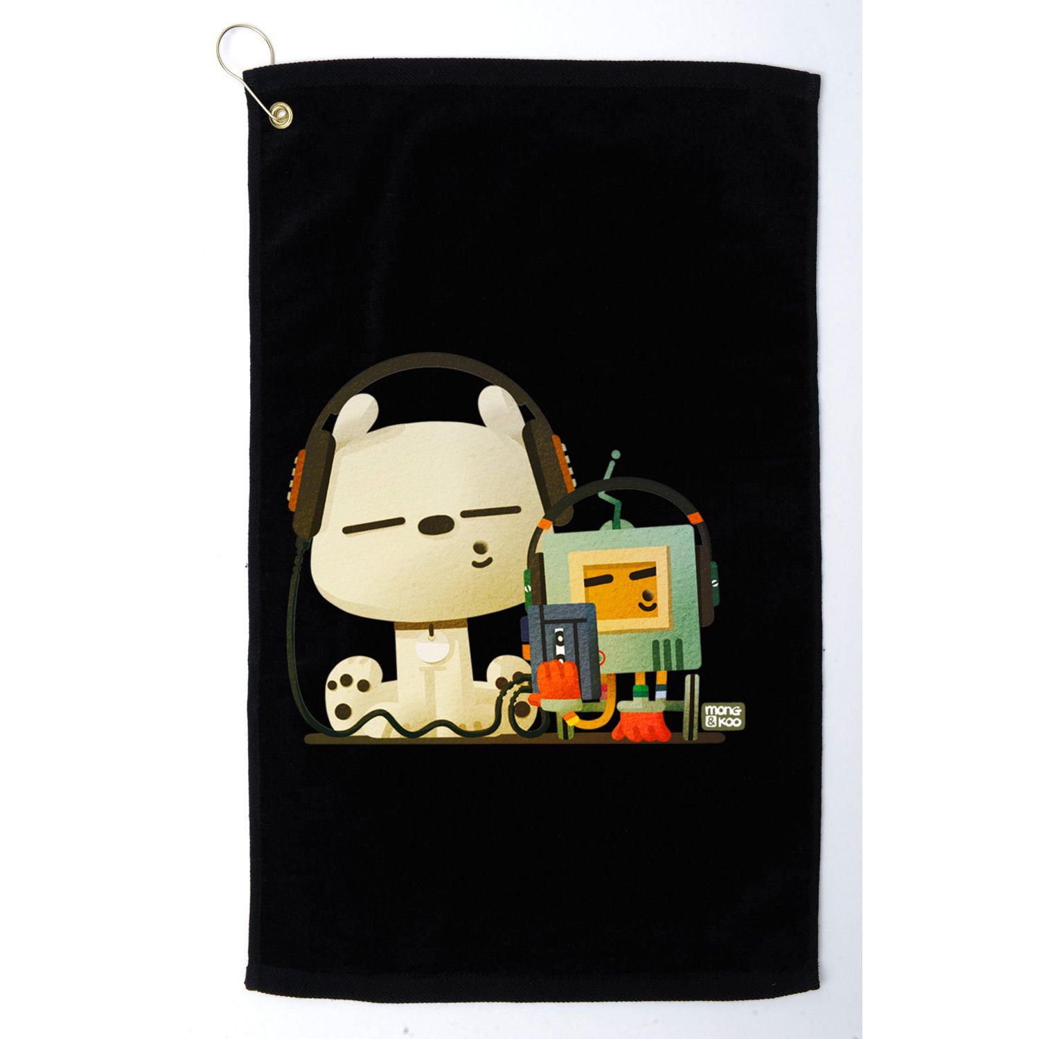 We Love Jazz Golf Towel