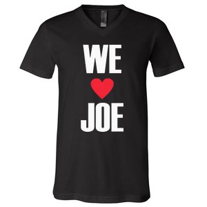 We Love Joe Biden 46th President United States Democrat V-Neck T-Shirt