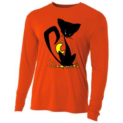 Wicked Little Kitty Cooling Performance Long Sleeve Crew