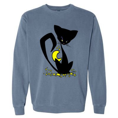 Wicked Little Kitty Garment-Dyed Sweatshirt