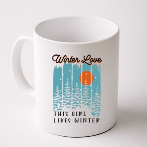 Winter Love Likes Nature Winter Days Cool Gift Coffee Mug