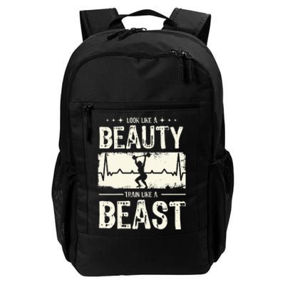 Women Look Like A Beauty Train Like A Beast Grunge Daily Commute Backpack