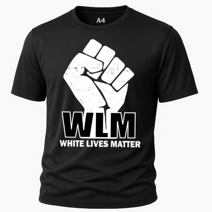 WLM White Lives Matters Fist Cooling Performance Crew T-Shirt