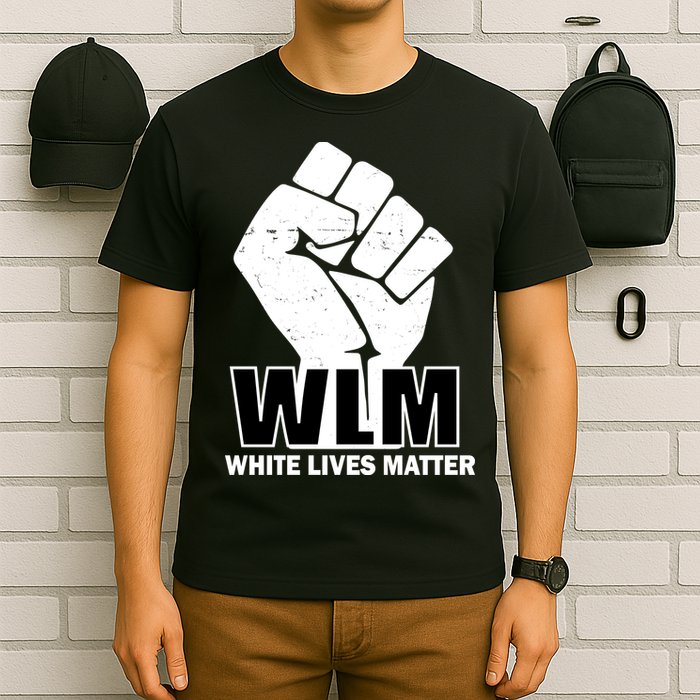 WLM White Lives Matters Fist T-Shirt