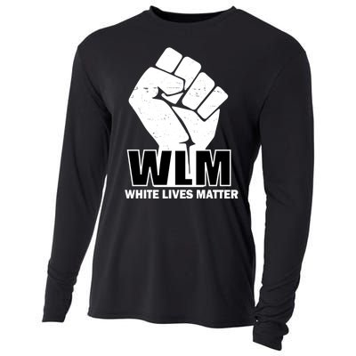 WLM White Lives Matters Fist Cooling Performance Long Sleeve Crew