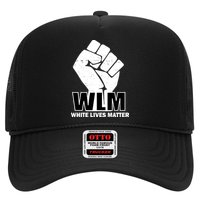 WLM White Lives Matters Fist Trucker Hat