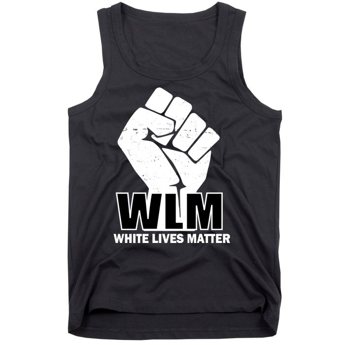 WLM White Lives Matters Fist Tank Top