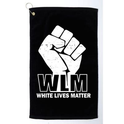 WLM White Lives Matters Fist Golf Towel