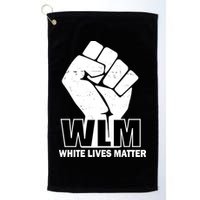 WLM White Lives Matters Fist Golf Towel