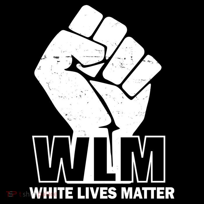 WLM White Lives Matters Fist Kids T-Shirt