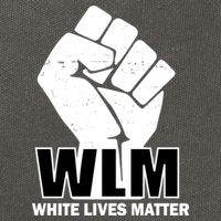 WLM White Lives Matters Fist Cotton Canvas Backpack