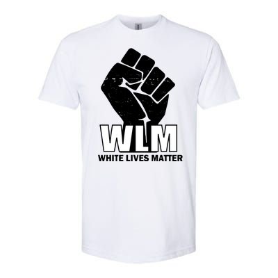 WLM White Lives Matters Fist Softstyle® CVC T-Shirt