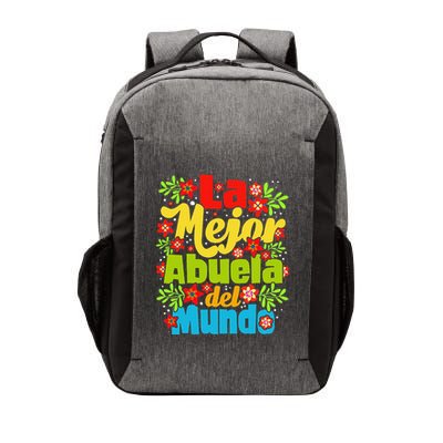 Womens La Mejor Abuela Del Mundo Hispanic Grandma Mother's Day Vector Backpack